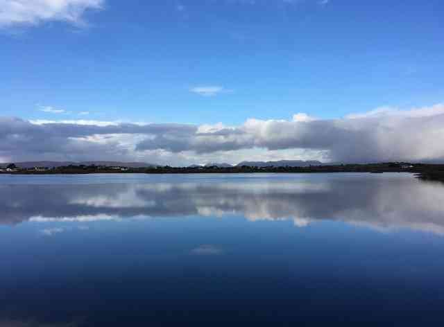 A tranquil scene at Loughainwillin, in Co.Galway, Ireland. 